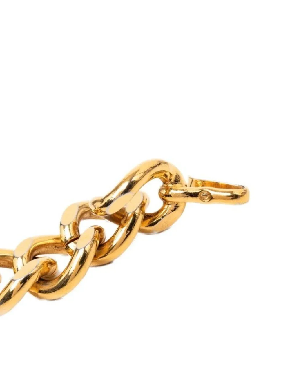 Chanel Vintage Logo Chain Belt Gold Plated